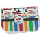 Transportation & Stripes Burp Cloth - Fleece w/ Name or Text
