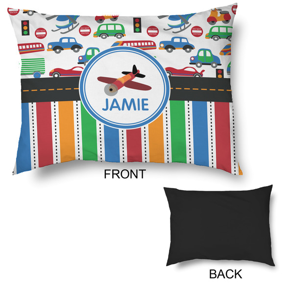 Transportation & Stripes Outdoor Dog Beds - Large - APPROVAL