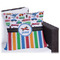 Transportation & Stripes Outdoor Pillow - 16" (Personalized)