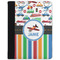 Transportation & Stripes Padfolio Clipboards - Small - FRONT