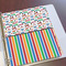 Transportation & Stripes Page Dividers - Set of 5 - In Context