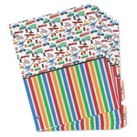 Transportation & Stripes Binder Tab Divider - Set of 5 (Personalized)