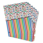 Transportation & Stripes Binder Tab Divider - Set of 6 (Personalized)