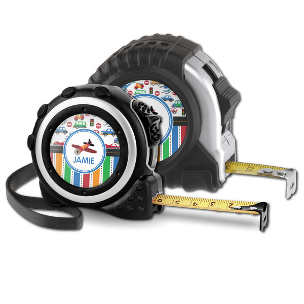 Transportation & Stripes Parent tape measure
