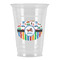 Transportation & Stripes Party Cups - 16oz (Personalized)