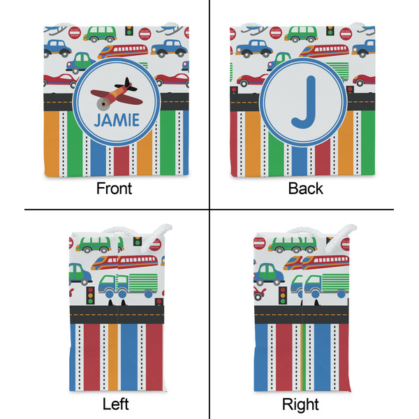 Transportation & Stripes Party Favor Gift Bag - Matte - Approval