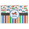 Transportation & Stripes Disposable Paper Placemats (Personalized)