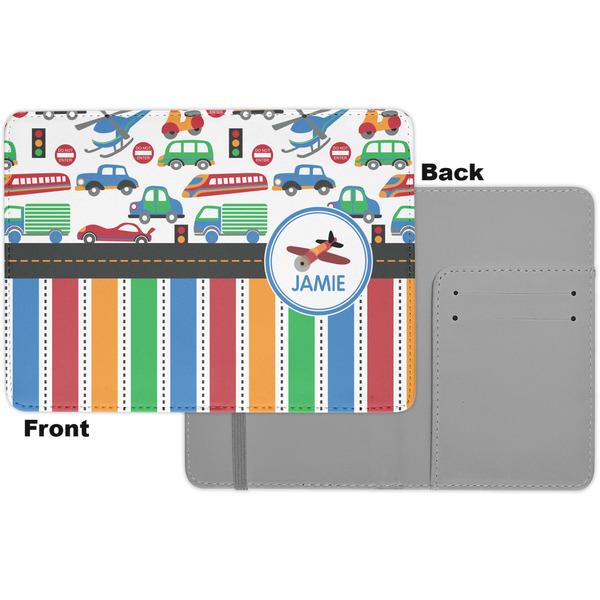 Transportation & Stripes Passport Holder - Apvl