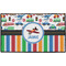 Transportation & Stripes Door Mat - 60"x36" (Personalized)