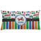 Transportation & Stripes Pillow Case - King (Personalized)