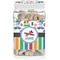 Transportation & Stripes Dog Treat Jar (Personalized)