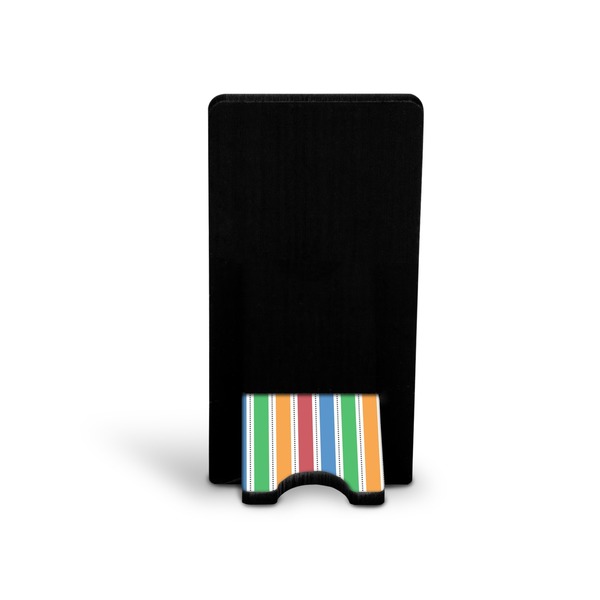 Transportation & Stripes Phone Stand - Back