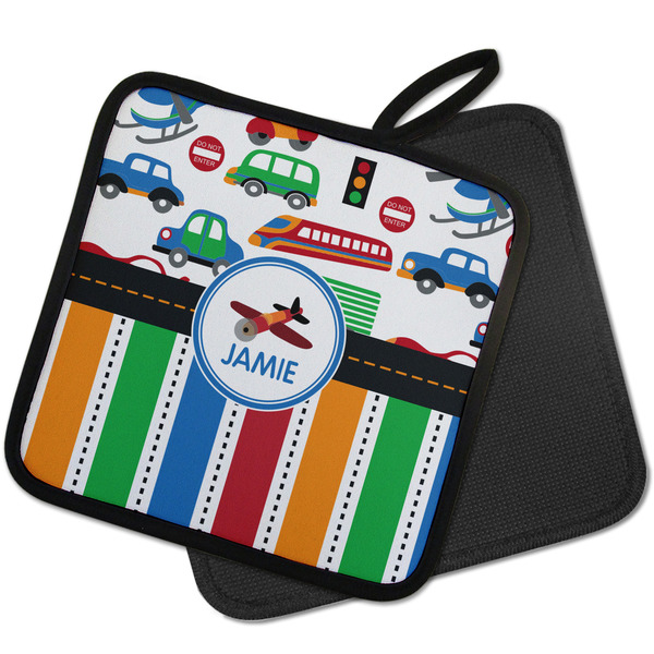 Transportation & Stripes Pot Holders - PARENT MAIN