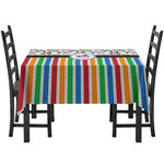 Transportation & Stripes Tablecloth (Personalized)