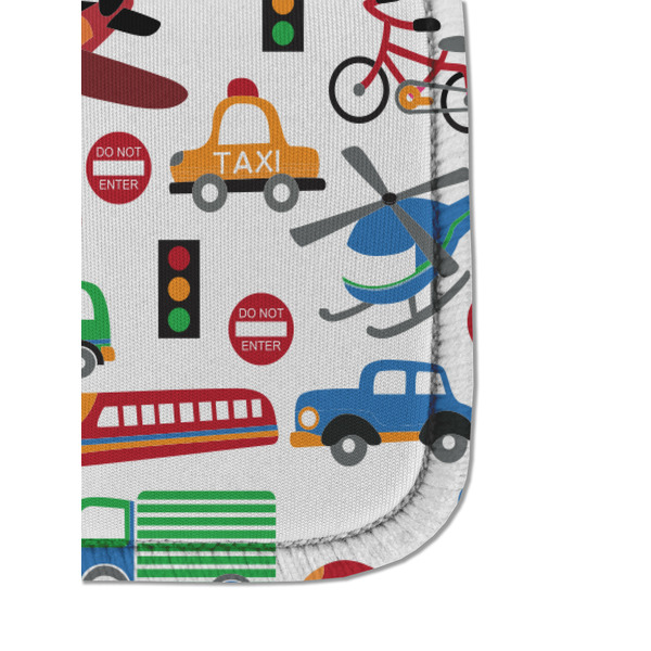 Transportation & Stripes Sanitizer Holder Keychain - Detail
