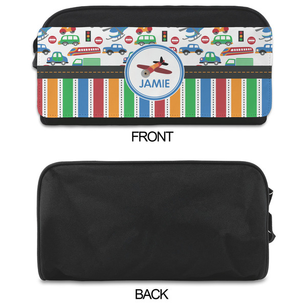 Transportation & Stripes Shoe Bags - APPROVAL