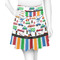 Transportation & Stripes Skater Skirt