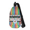 Transportation & Stripes Sling Bag (Personalized)