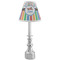 Transportation & Stripes Small Chandelier Lamp - LIFESTYLE (on candle stick)