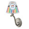 Transportation & Stripes Small Chandelier Lamp - LIFESTYLE (on wall lamp)