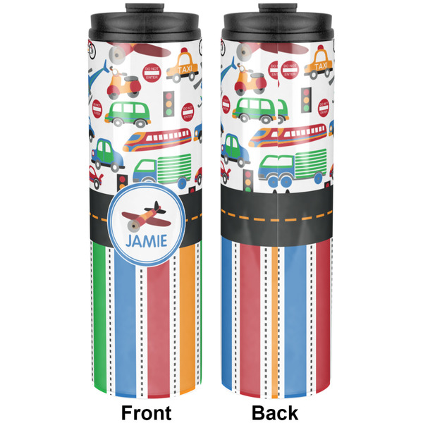 Transportation & Stripes Stainless Steel Tumbler 20 Oz - Approval