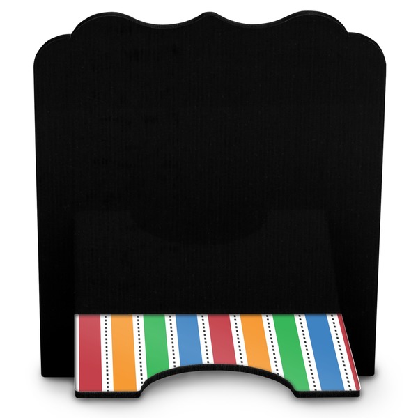 Transportation & Stripes Stylized Tablet Stand - Back