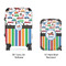 Transportation & Stripes Suitcase Set 4 - APPROVAL