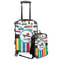 Transportation & Stripes Kids 2-Piece Luggage Set - Suitcase & Backpack (Personalized)