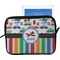 Transportation & Stripes Tablet Case / Sleeve - Large (Personalized)