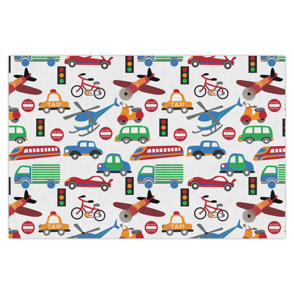 Custom Transportation & Stripes Tissue Paper Sheets - X-Large - Heavyweight