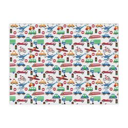 Transportation & Stripes Large Tissue Papers Sheets - Lightweight