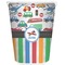 Transportation & Stripes Waste Basket (Personalized)