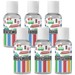Transportation & Stripes Travel Bottles (Personalized)