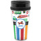 Transportation & Stripes Acrylic Travel Mug without Handle (Personalized)