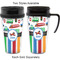 Transportation & Stripes Travel Mugs - with & without Handle