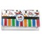 Transportation & Stripes Vinyl Checkbook Cover (Personalized)