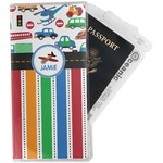 Transportation & Stripes Travel Document Holder