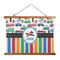 Transportation & Stripes Wall Hanging Tapestry - Wide (Personalized)