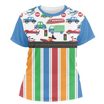 Transportation & Stripes Women's Crew T-Shirt - X Small