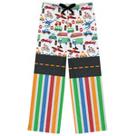 Transportation & Stripes Womens Pajama Pants - 2XL