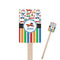 Transportation & Stripes Rectangle Wooden Stir Sticks (Personalized)