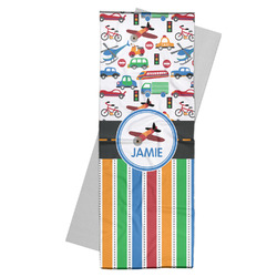 Transportation & Stripes Yoga Mat Towel (Personalized)