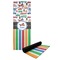 Transportation & Stripes Yoga Mat (Personalized)