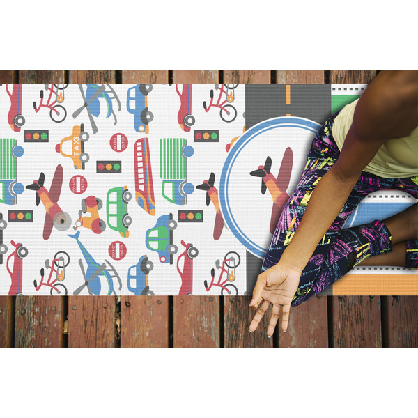 Transportation & Stripes Yoga Mats - LIFESTYLE