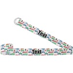 Transportation & Stripes Yoga Strap (Personalized)
