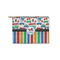 Transportation & Stripes Zipper Pouch Small (Front)