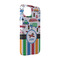 Transportation & Stripes iPhone Case - Plastic - iPhone 14 Pro (Personalized)