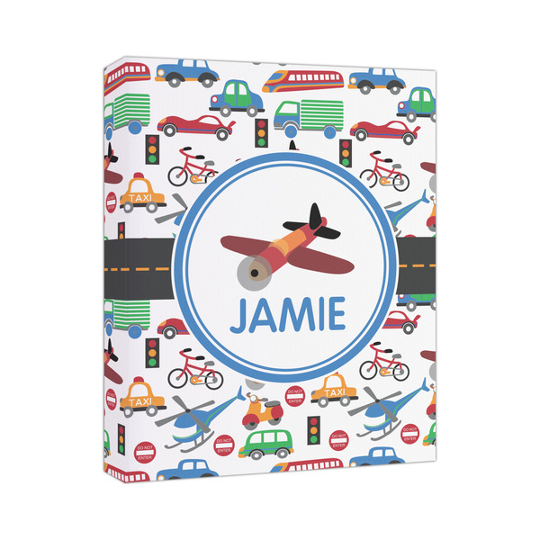 Custom Transportation Canvas Print - 11x14 (Personalized)