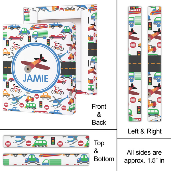 Transportation 11x14 - Canvas Print - Approval