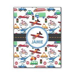 Transportation Wood Print - 11x14 (Personalized)